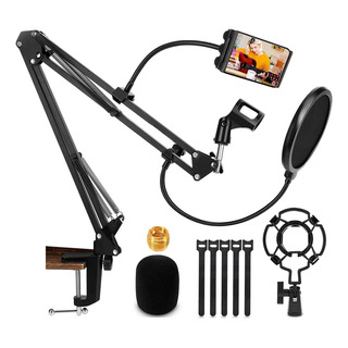 Soporte Brazo Micrófono Ajustable Profesional 13pcs Kits Soporte Brazo Micrófono Ajustable Profesional 13pcs Kits