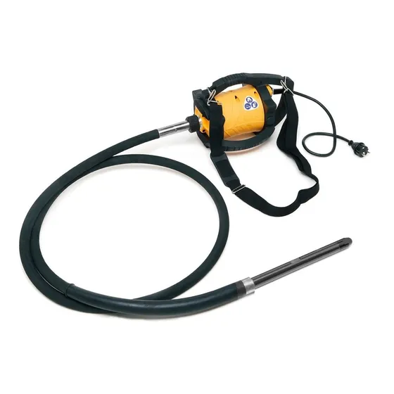 Vibrador De Concreto Enar Eléctrico 3hp 110v Chicote 4m 25mm