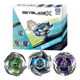 Beyblade X Bx-20 Set 3 Pzs Drandagger Sharkedge Knightshield Beyblade X Bx-20 Set 3 Pzs Drandagger Sharkedge Knightshield