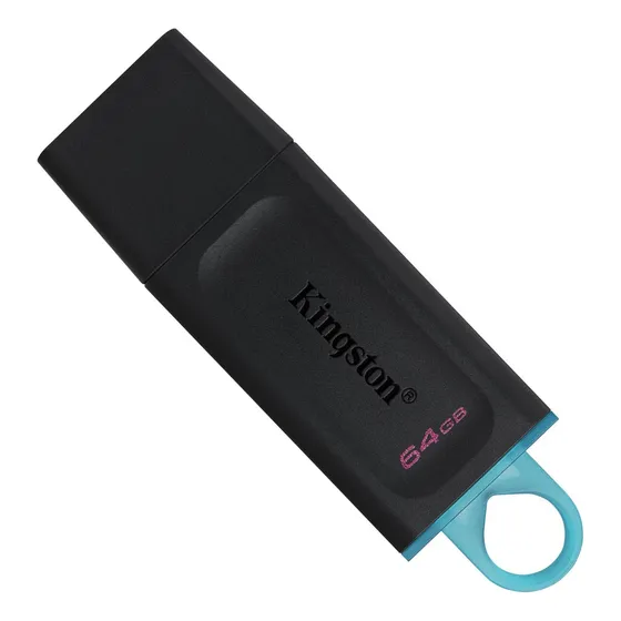 Pendrive 64gb Kingston Dt Exodia Usb 3.2 Negro