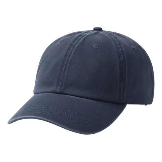 Gorra Dad Hat Premium Algodón Liso Sin Logo Relaxed Unisex Azul Marino Un Denim | Cuotas sin interés