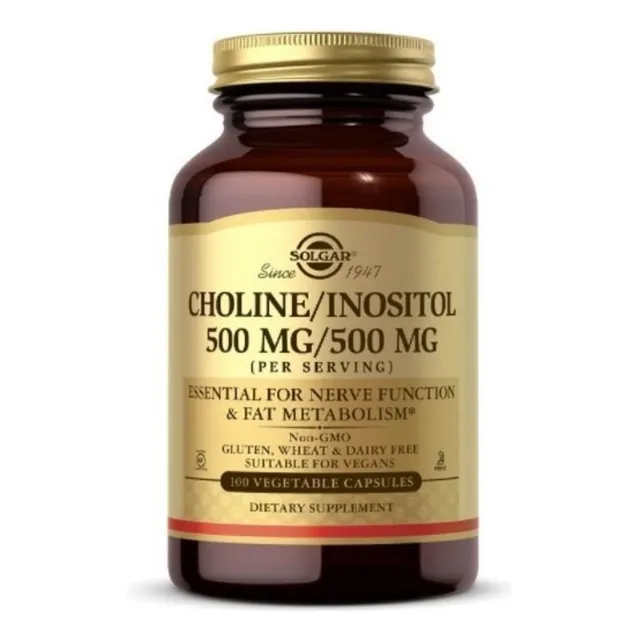 Colina Inositol 500mg Solgar