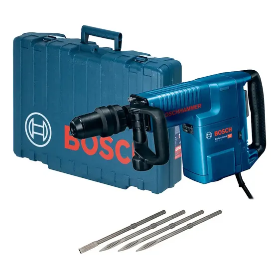 Martillo Demoledor Bosch Gsh 11 Kg 1500w 16.8 Jouls Color Azul