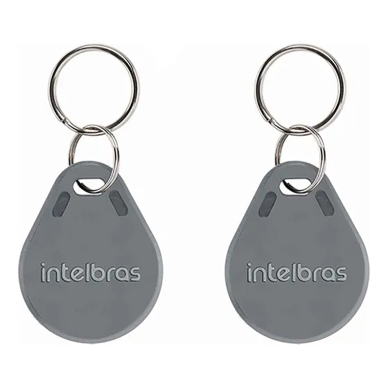 2 Chaveiro Token Rfid Th 1000 Mf Tag Intelbras 13,56 Mhz