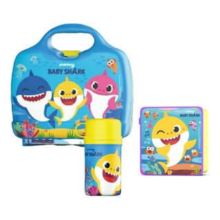 Lunchera + Cantimplora + Caja Vianda Baby Shark Bel Gioco Lunchera + Cantimplora + Caja Vianda Baby Shark Bel Gioco