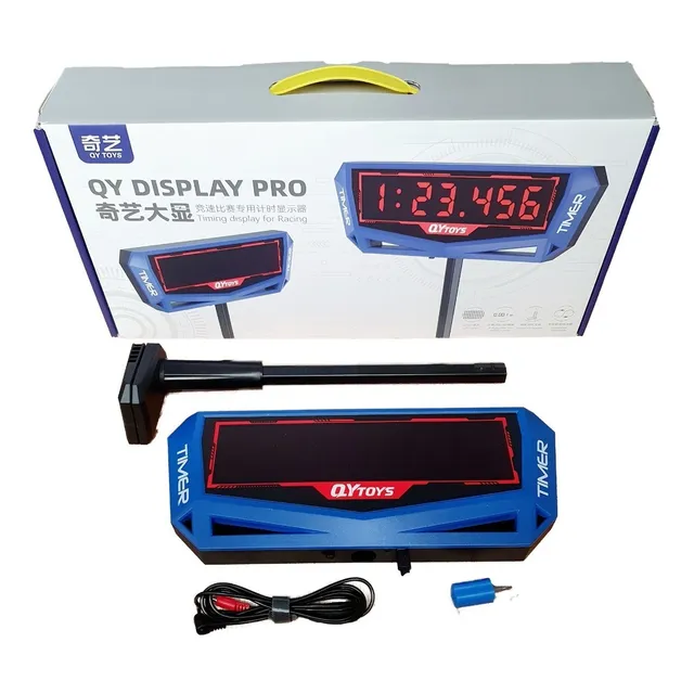 Display Led Cronometro Rubik Timer Qiyi Speedcube Wca