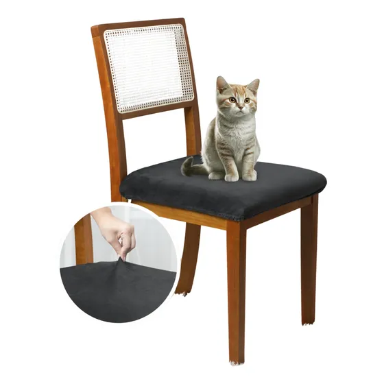 Kit 4 Capa Para Assento Impermeável Cadeira Sala De Jantar