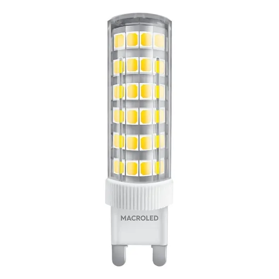 Lampara Bipin Led G9 Macroled 9w Alta Potencia Luz Calida Color de la luz Blanco cálido