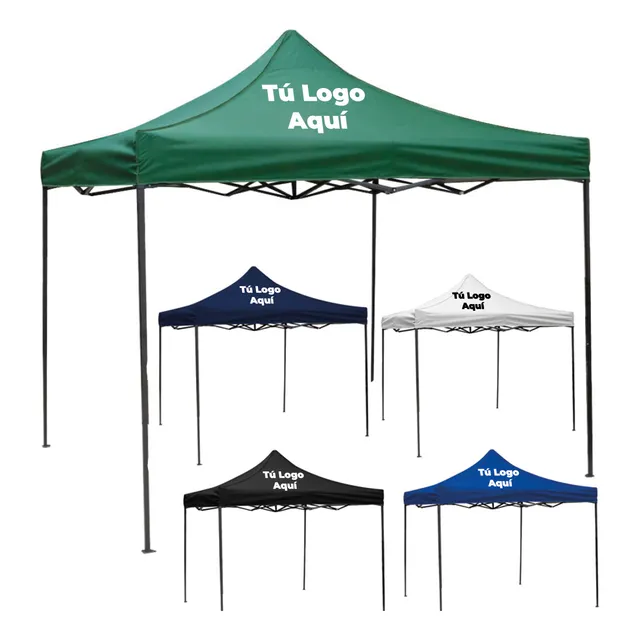 Gazebo Publicitario Personalizado Con Tú Logo Publicidad 3x3