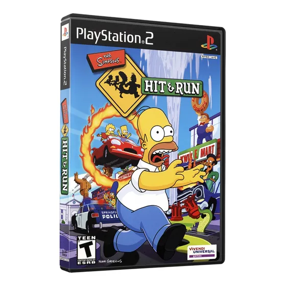 Os Simpsons Hit & Run - Ps2