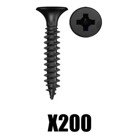 Tornillo Drywall Madera Superformica 6x2 (bolsa De 200 U)