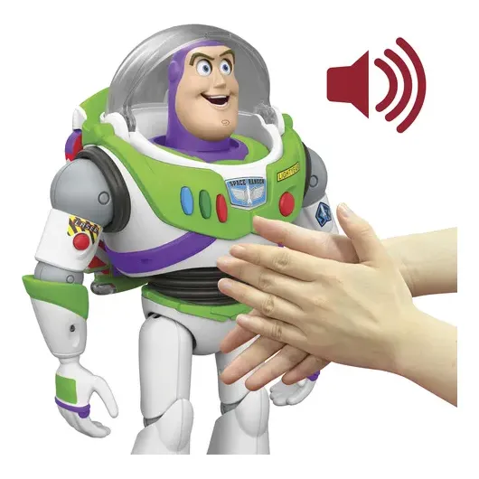 Buzz Lightyear Animatrónico Pixar Toy Story 41 Cm 3 Años+