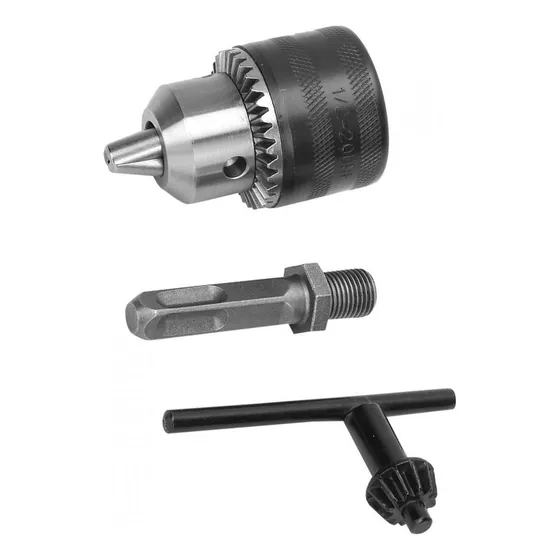 Portabrocas Tipo Llave 1.5-13mm 1/2-20unf Con Cuadrado Sds