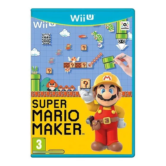 Super Mario Maker - Nintendo Wii U-usado