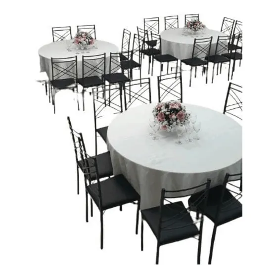 Kit 70 Cad 7 Mesa Com Tampo