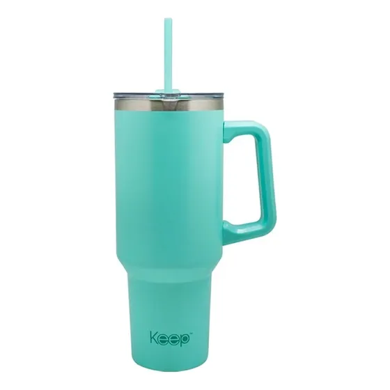 Vaso Termico Keep Quencher 1,2lt 5 Colores Premium Outdoor Color Celeste Liso