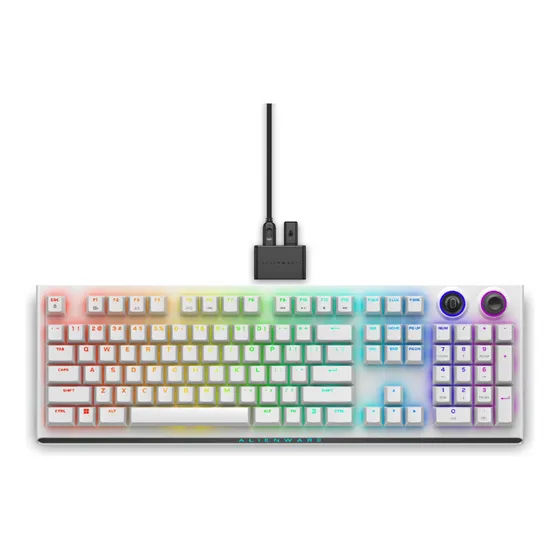 Teclado Gamer Sem Fio Tri Mode - Aw920k (lunar Light)