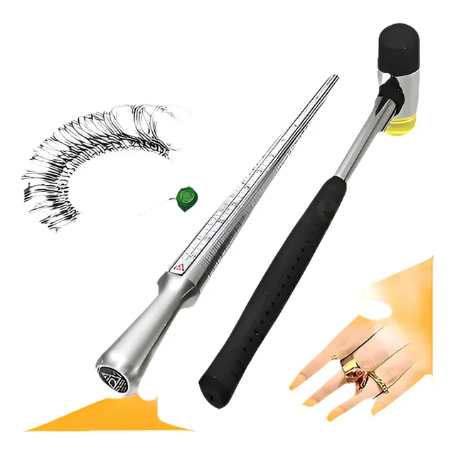 Tamaño Del Anillo Medidor De Stick Mandrel Medidor De Dedo M