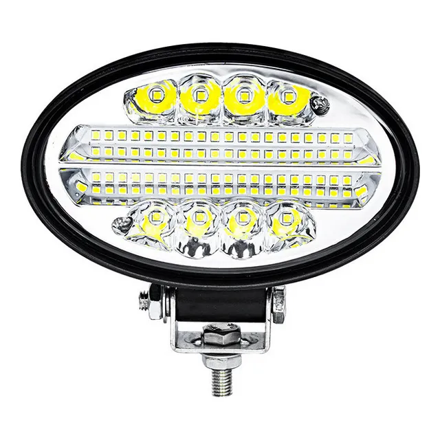 Para 2 Faros 48 Led Ovalados 12 V 24 V Cosechadora Tractor