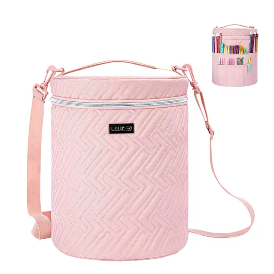 Leud Bolsa Hilo Tejer Ganchillo Resistente Al Agua Para Kit