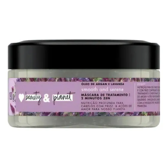  Máscara de tratamento Love Beauty And Planet Smooth and Serene 190g