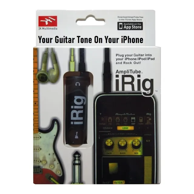 Irig Amplitube Conecta Tu Guitarra A Tu iPhone iPad O iPod
