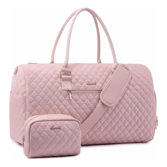 Bolsa De Viaje Lovevook, Duffel Con Compartimento Y Neceser