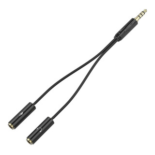 Divisor De Audio Estéreo 3.5 Mm Para Micrófono Y Audifonos Divisor De Audio Estéreo 3.5 Mm Para Micrófono Y Audifonos