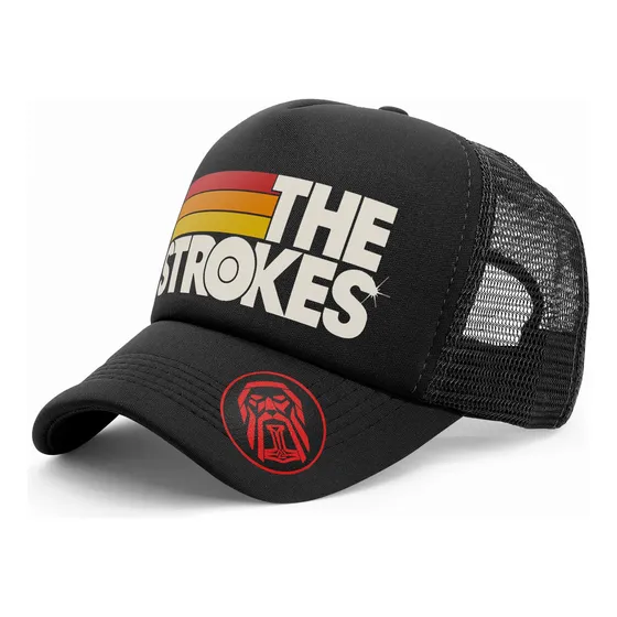 Gorra Trucker Personalizada The Strokes Banda Rock 002