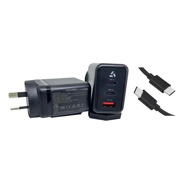 Cargador Para Notebook Tipo C 65w  Incluye Cable C C