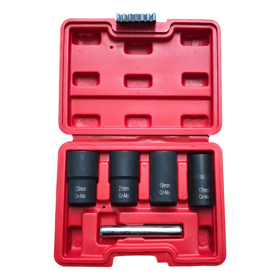 Juego Tubos Extractor Tuerca Rota Guiller