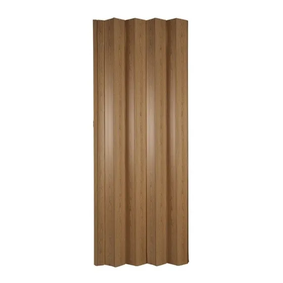 Puerta Plegable Color Fresno 90x210cm X 0.6mm