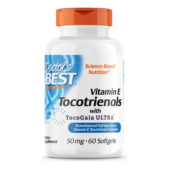 Suplemento Doctor's Best: Tocotrienoles Evnol Suprabio, 60 U