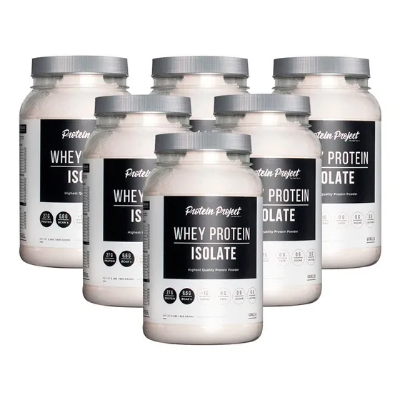 Protein Project Isolate 2 Lb X 6 Unidades Suplementos