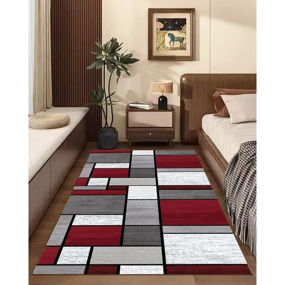 Alfombra Pasillo Antideslizante 3d Bajada Cama Baño Living