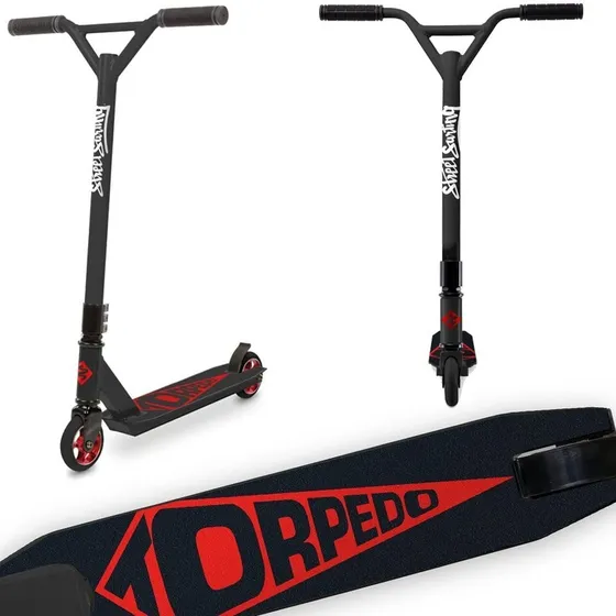 Scooter Torpedo Street Surfing - Core Red Color Negro