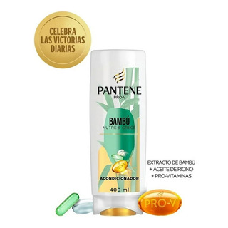 Acondicionador Pantene Pro-v Bambú Nutre Y Crece 400 Ml Acondicionador Pantene Pro-v Bambú Nutre Y Crece 400 Ml