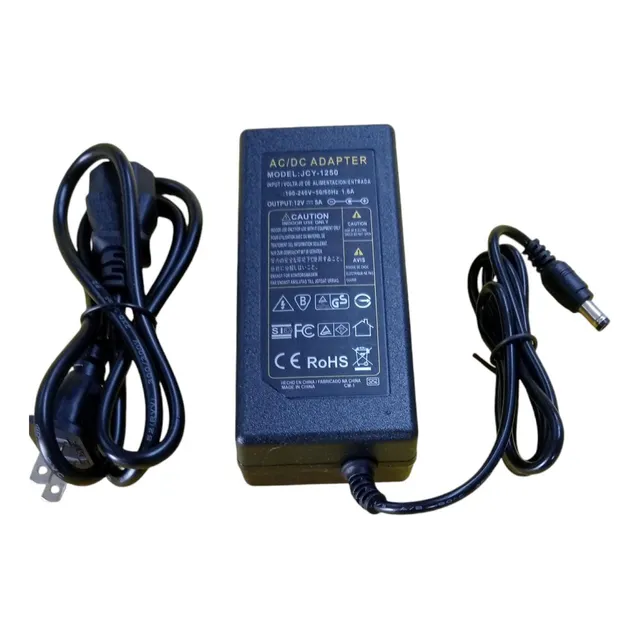 Fuente De Poder Eliminador 12v 5a Para Camaras