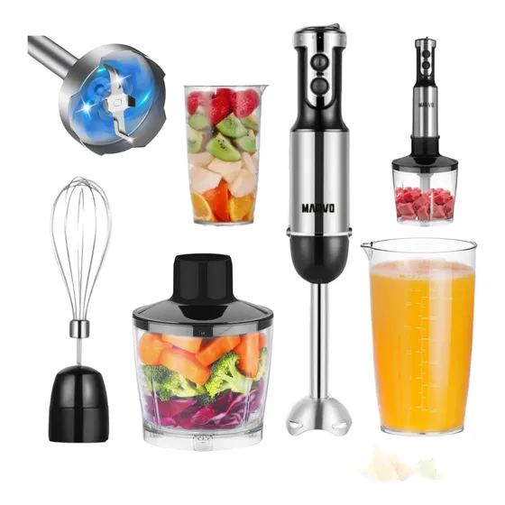Mixer Profesional 12 Velocidades Acero Restaurant Cafeterias Plateado