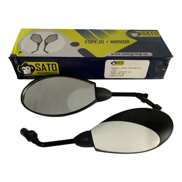 Espejo Tvs 100 Sport Marca Sato Juego X 2