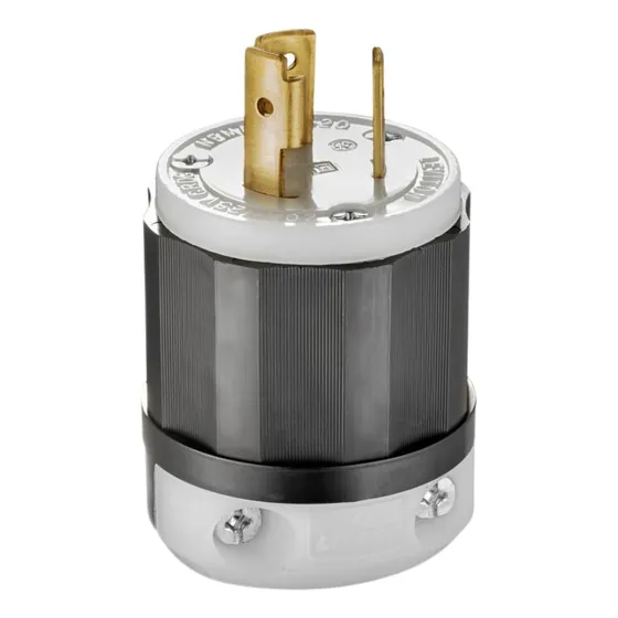 Clavija Media Vuelta 2p 3h 20a 125v 2311 - Leviton 10 Pzas