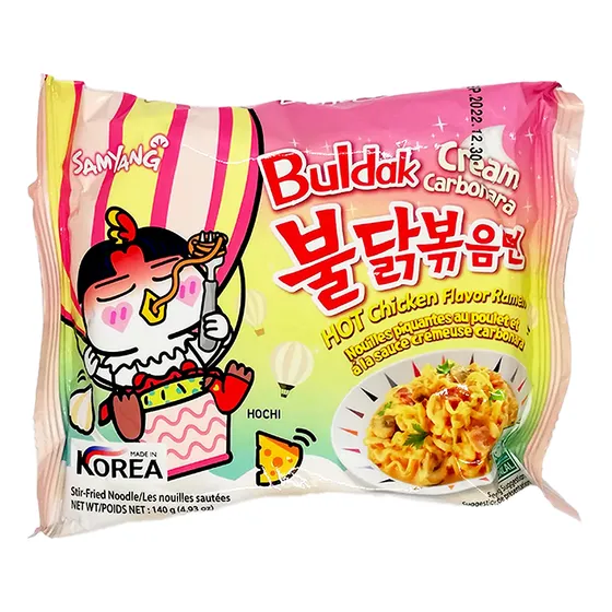 Ramen Coreano Buldak Sabor Creamy Carbonara 140g