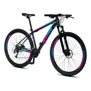 Bicicleta Aro 29 Krw AlumĂnio 24 Vel Freio A Disco SuspensĂŁo Dianteira X42 Cor Preto/rosa E Azul Tamanho Do Quadro 19 Bicicleta Aro 29 Krw AlumĂnio 24 Vel Freio A Disco SuspensĂŁo Dianteira X42 Cor Preto/rosa E Azul Tamanho Do Quadro 19