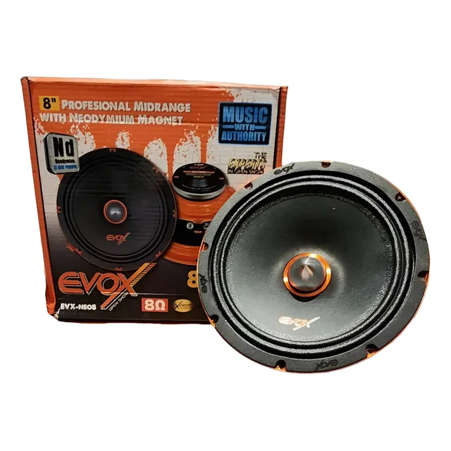 Par De Bocinas Evox Evx-neo8 De 8 Pulgadas