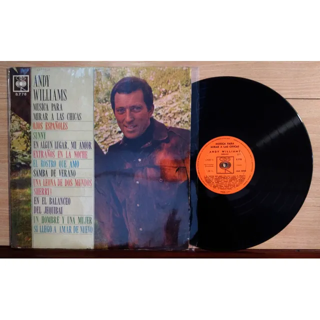 Andy Williams Musica Para Mirar A Las Chicas Disco Lp Vinilo