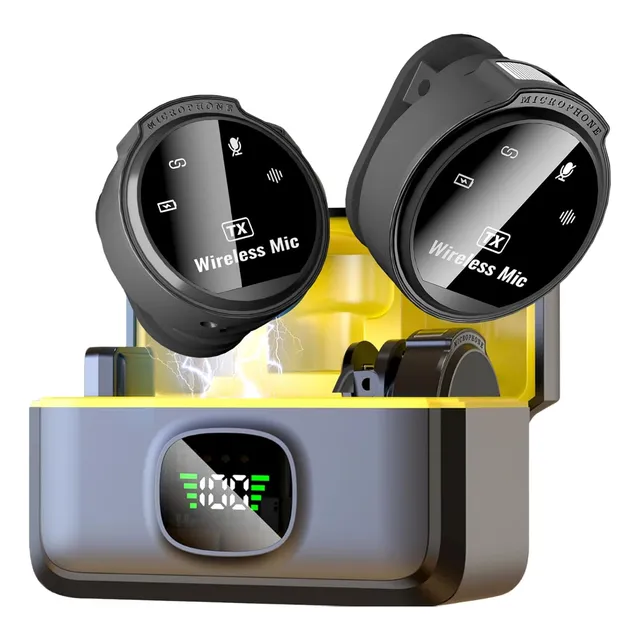 Micrófono De Solapa Inalámbrico J6 Plug & Play Para Ios. Negro