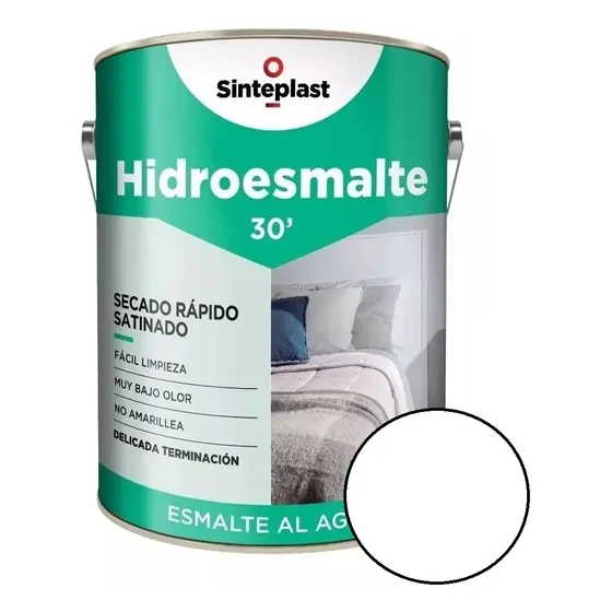 Sinteplast Hidroesmalte recuplast satinado agua 4lts
