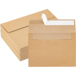 Sobres Kraft, Paquete De 50, 5 X 7 Pulgadas, Sobres Marrones Sobres Kraft, Paquete De 50, 5 X 7 Pulgadas, Sobres Marrones