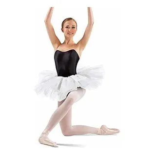 Leo Big Girl's Girl's 10 Falda Tutú De Baile Profesional De Leo Big Girl's Girl's 10 Falda Tutú De Baile Profesional De