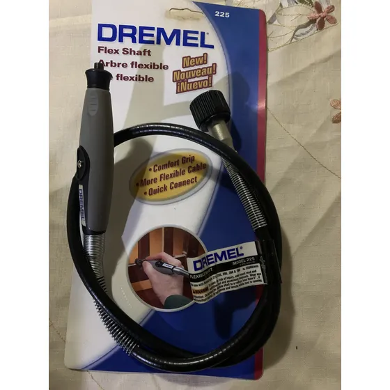 Guaya Extension Eje Flexible Dremel Mod 225, Pieza De Mano
